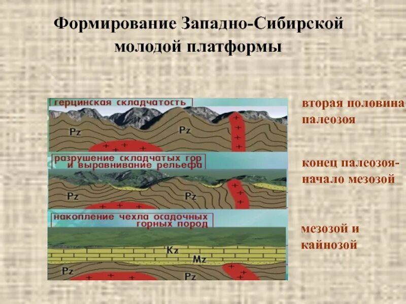 Определение принадлежности какого хребта к сибирской. Геологическое строение Западной Сибири Сибири. Строение платформ Геология. Строение геологической платформы. Строение Западно сибирской платформы.