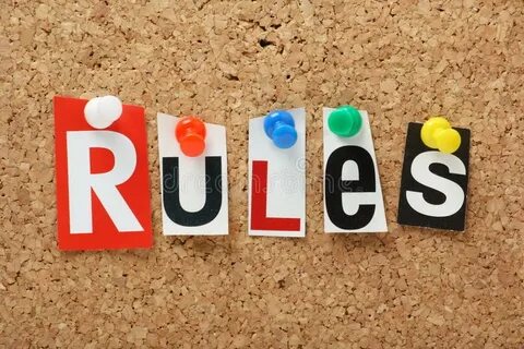 But the rules