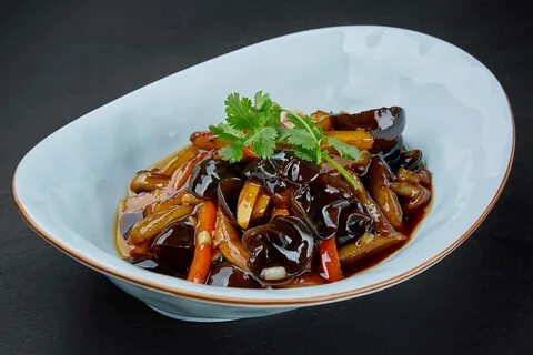 Баклажаны соевый соус кунжут
