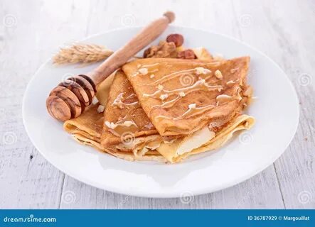Crepes stock image. Image of dinner, baked, honey, breakfast - 36787929