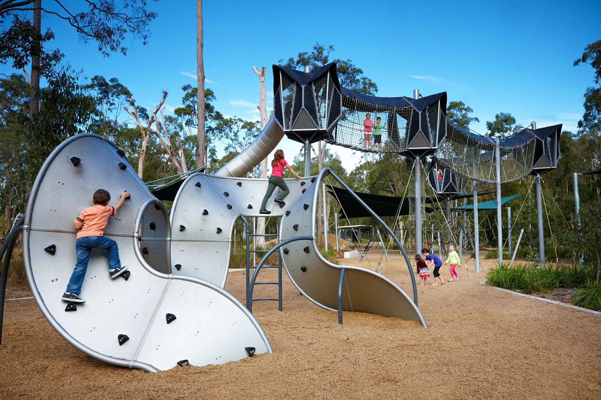 The Playground. Playground at the Park. Kids детская площадка panties.