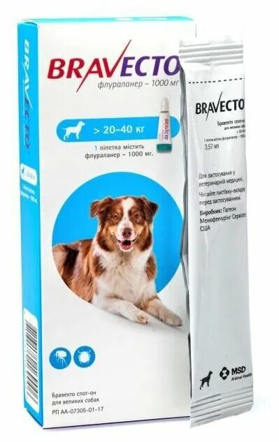 Аналог бравекто для собак 20 40 кг. Бравекто (MSD animal Health) для собак 20-40 кг, таблетки 1000 мг 20-40 кг. Бравекто для собак 20-40 кг таблетки. Бравекто спот он для собак 40-56кг 1пипетка. Бравекто капли 20-40.