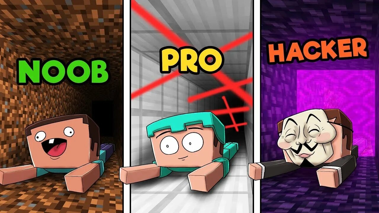 Noob vs hacker. Нуб про хакер. noob vs pro vs hacker. minecraft noob vs pro vs hacker. noob pro hacker vs.