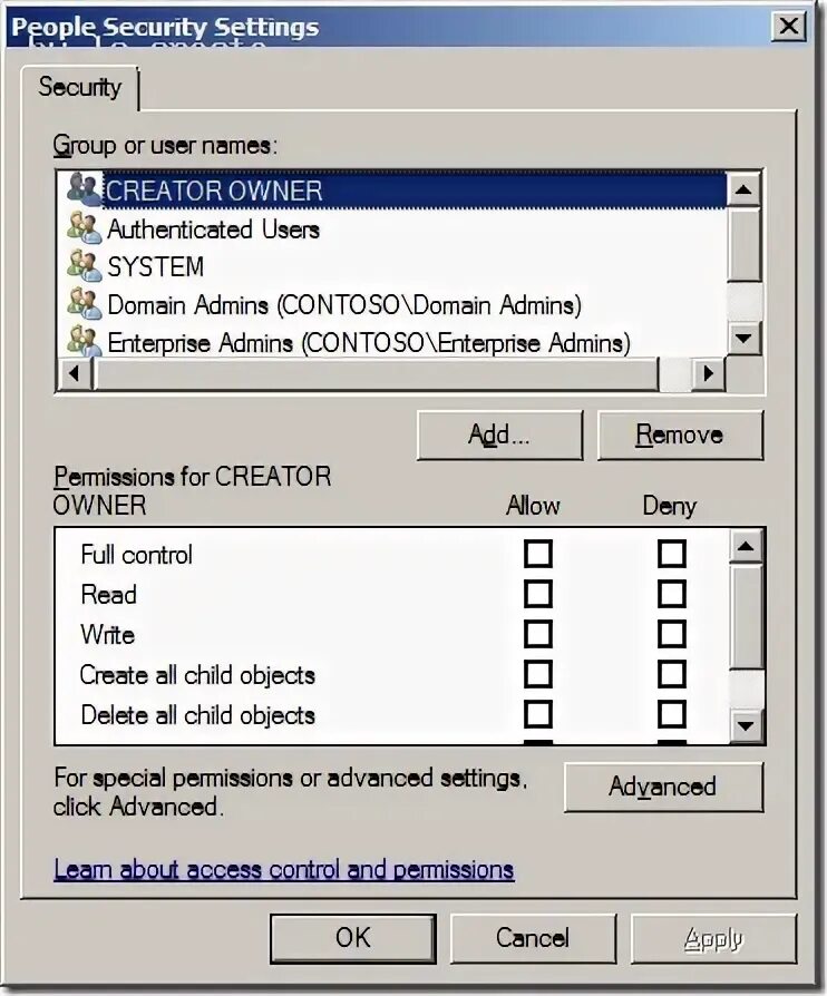 Apply security settings. Group policy apply.