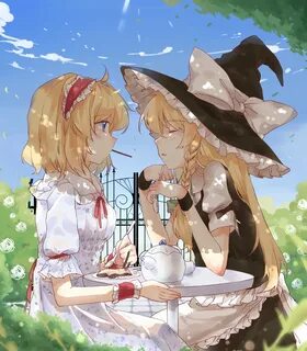 Anime :: Kirisame Marisa :: Touhou Project :: Alice Margatroid :: meng ziya...