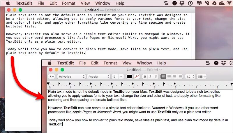 Html mode default