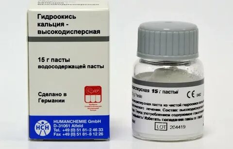 Прокладки на основе гидроокиси кальция