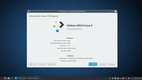 Debian kde