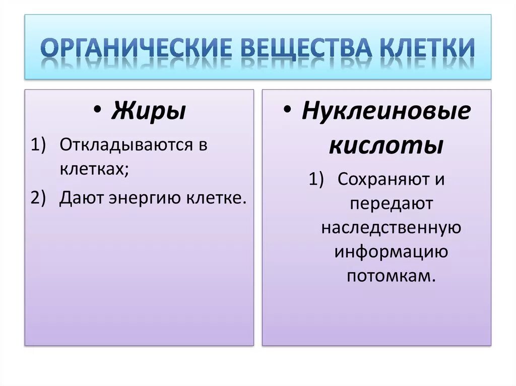 Функция органических и неорганических веществ. Органические вещества клетки 5 класс биология. Таблица по биологии 5 класс органические вещества клетки. Кл органических веществ.