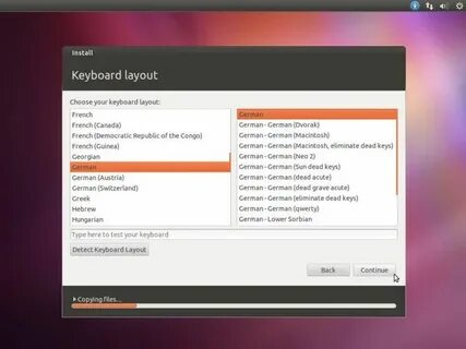 Раскладка ubuntu