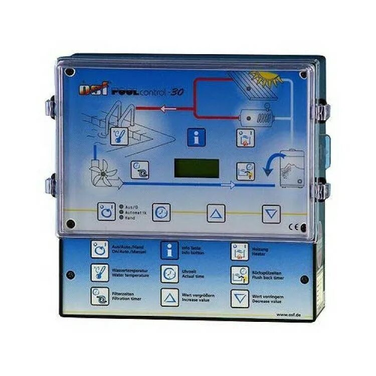 Блок управления control. Блок щит управления фильтрацией и нагревом osf pool-master 230. панель управления фильтрацией и нагревом osf pool-control-230-es, 220в. osf блок управления фильтрацией. блоки управления osf.