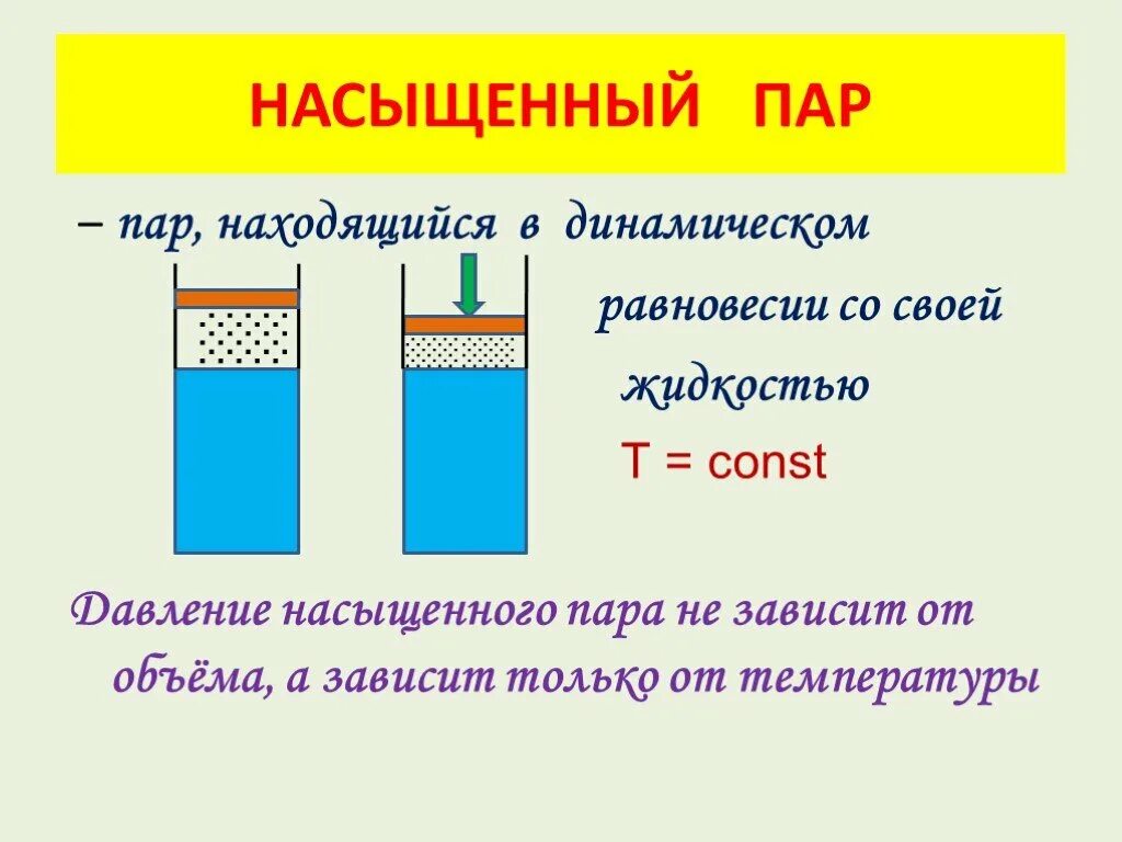 Динамическое равновесие со своей жидкостью. Насыщенный пар. Примеры насыщенного пара. Насыщенный пар физика. Насыщенный пар это в физике.