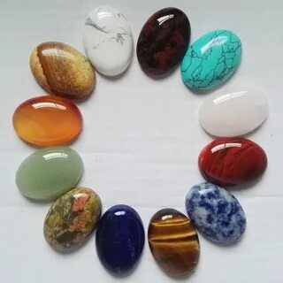 Oval stone