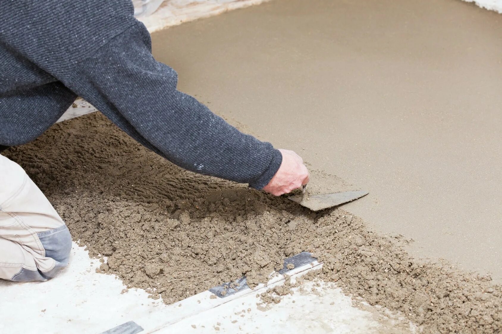 Технология цементно-песчаной стяжки
