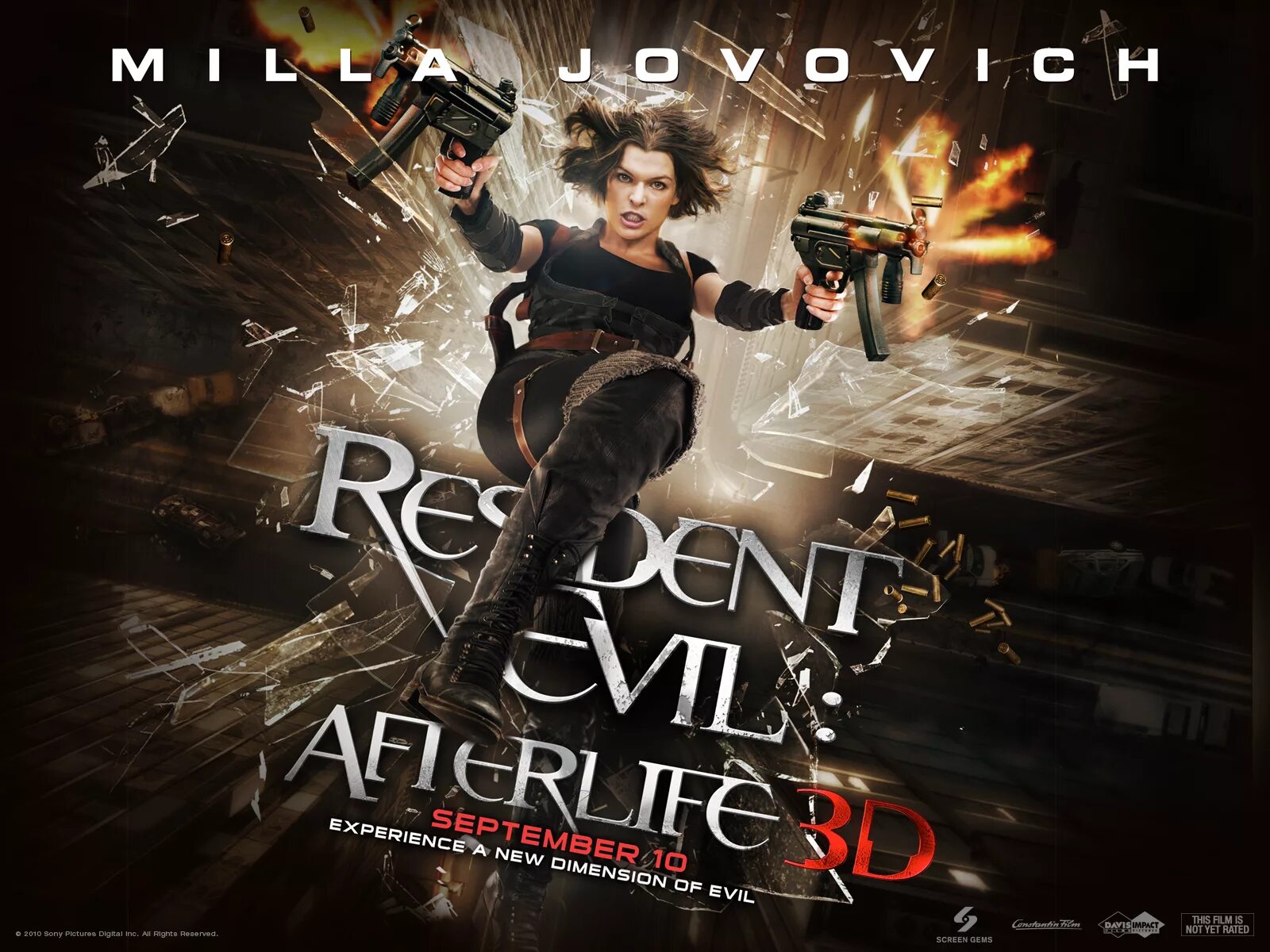 4 life films. Милла Йовович Resident Evil. Resident Evil: Afterlife 2010. Обитель зла 4 жизнь после смерти Постер.