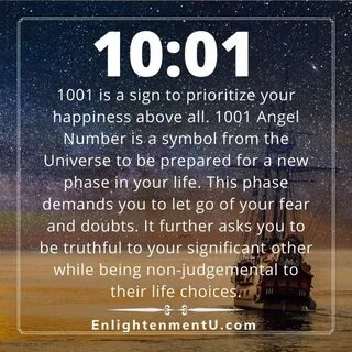 1001 Angel Number - Let The Light Guide You! 