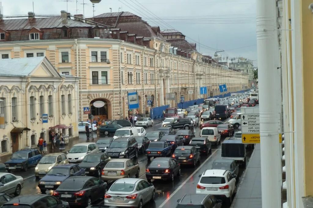 Обстановка на дорогах спб. Пробки в Санкт-Петербурге.
