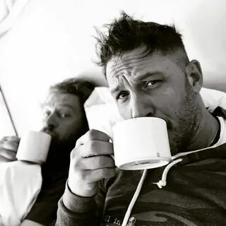 They are drinking tea