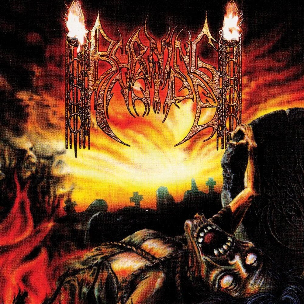Burn inside. Burning inside. in the flames of black art darzamat. inside flame.