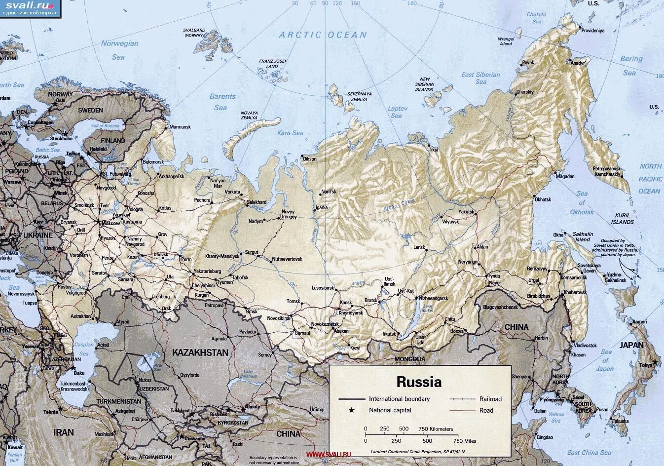 Часть россии на английском. Карта России. Карта России географическая. Карта России с городами.