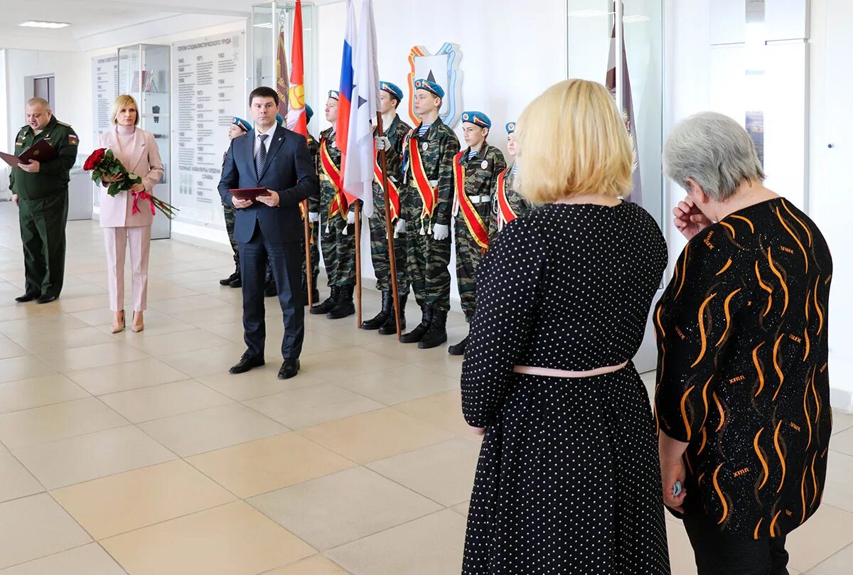 Вручение наград. Вручение героя России. Городской орден. Награждение орденом Мужества 2022.