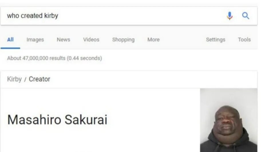 That it was created by. Who created kirby. who creator of break out.