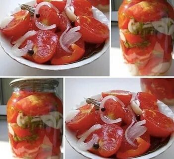 Маринад для помидор с маслом