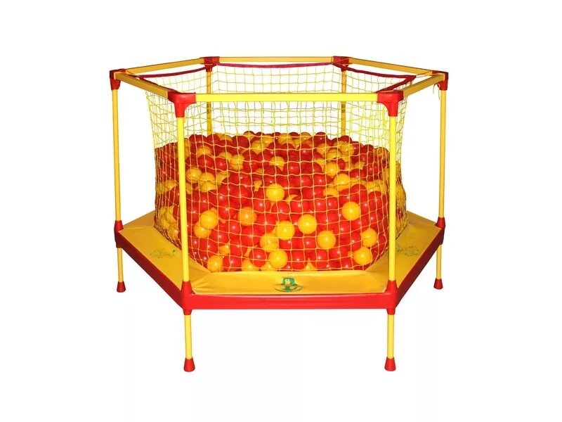 Каркасный батут leco-it гп060004 135х135х100 см. Батут манеж. Батут-манеж leco-it home. Батут манеж. 3905616 3905616.