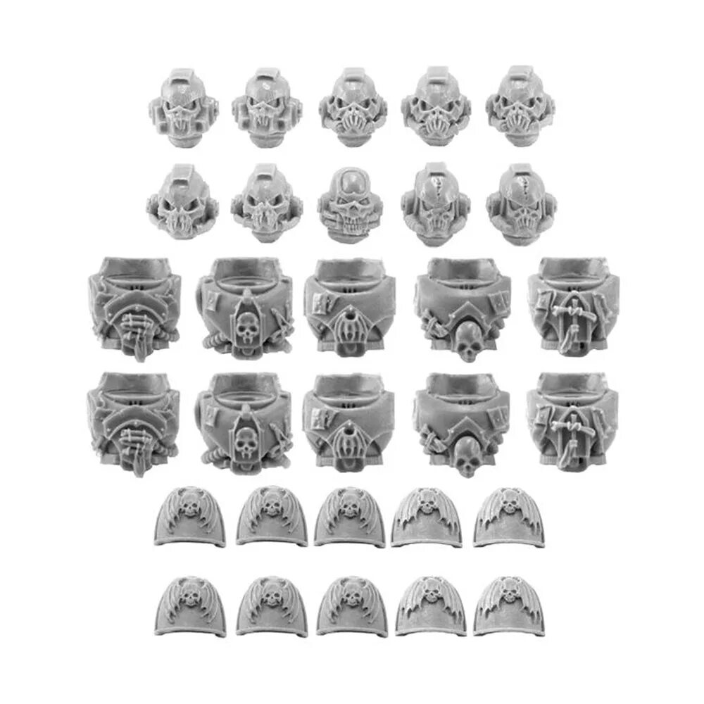 Upgrade set. Night lords legion terror squad upgrade pack - heads. night lords upgrade pack. squad upgrade pack - heads night lords legion.