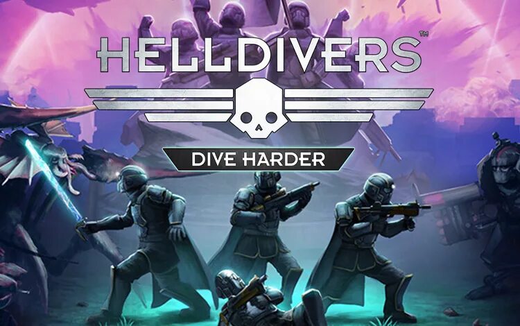 Helldivers dive harder. Helldivers dive harder edition. helldivers ps vita. helldivers 2. helldivers 2 игра.