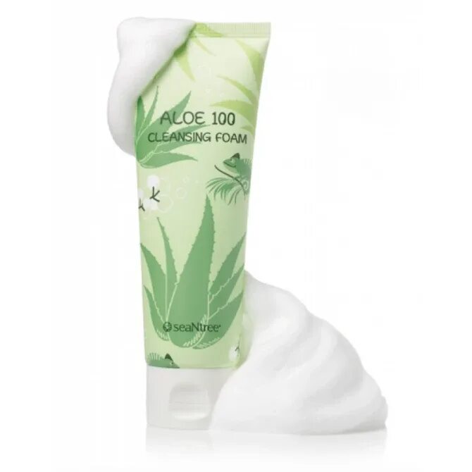 Aloe cleansing foam. SEANTREE пенка для умывания Aloe 100 Cleansing Foam. Cleansing Foam пенка для умывания корейская. SEANTREE пенка для умывания с маслом оливы Olive Cleansing Foam. Корейская пенка для умывания с алоэ.