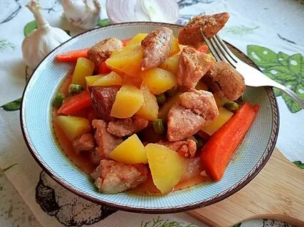Картошка в утятнице