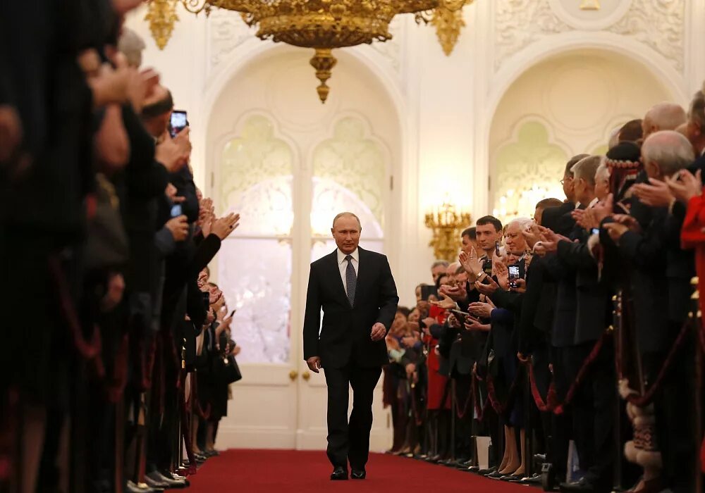 Инаугурация президента что это. Инаугурация Владимира Путина 2018. Церемония инаугурации президента России.