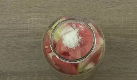 Арбуз с аспирином на зиму