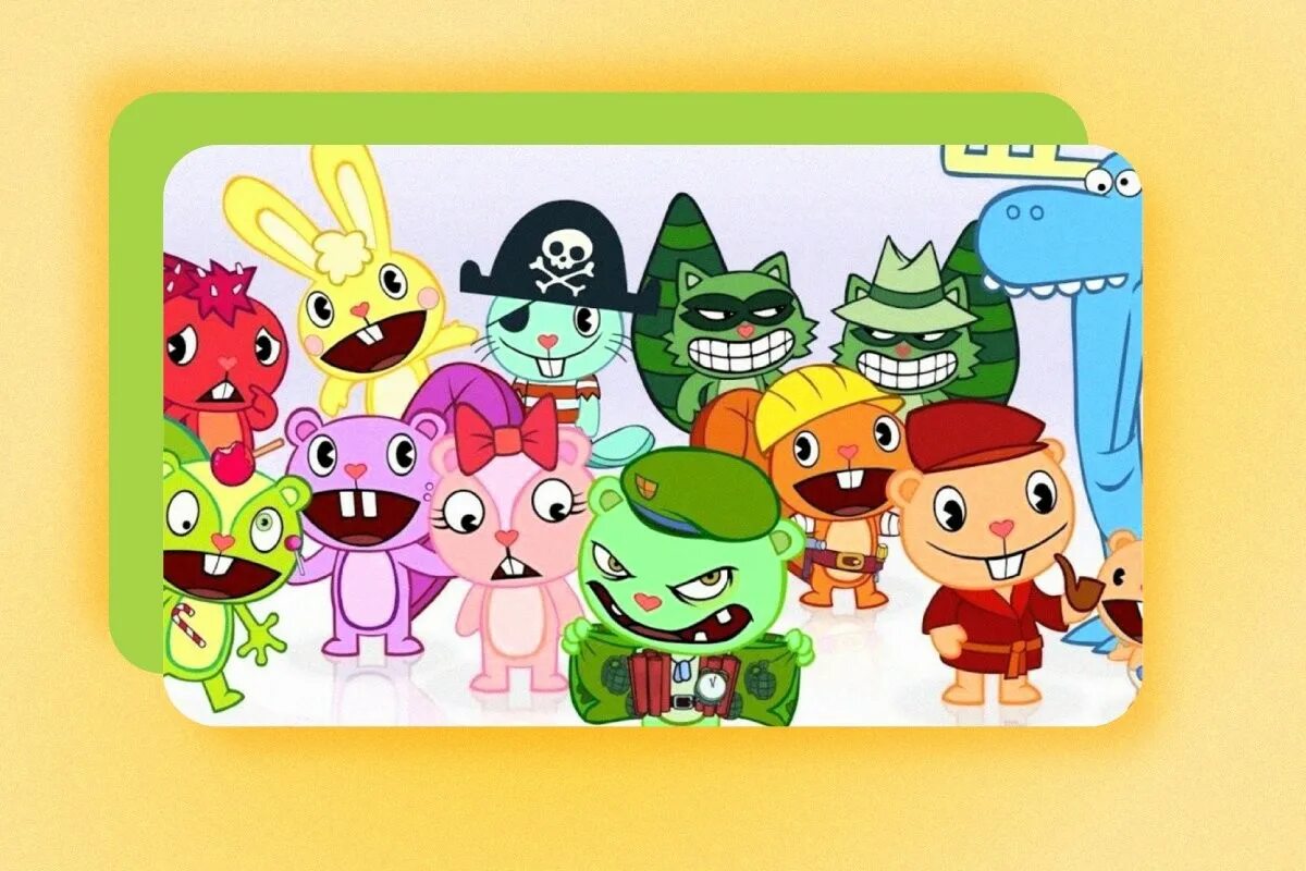 Лесные друзья отзывы. Happy Tree friends.