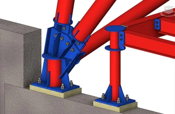 Пользовательские компоненты в tekla. Шарнирное соединение двутавровых балок. Узлы текла. Steel trusses connection joint. Противопожарная эвакуационная металлическая лестница чертеж.