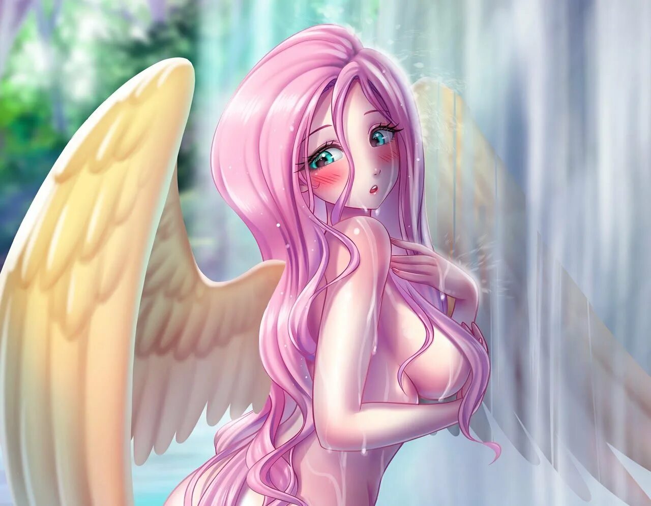 Fluttershy RACOONKUN. RACOONKUN Флаттершай 18. МЛП RACOONKUN. Флаттершай человек.