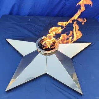 Макет вечного огня