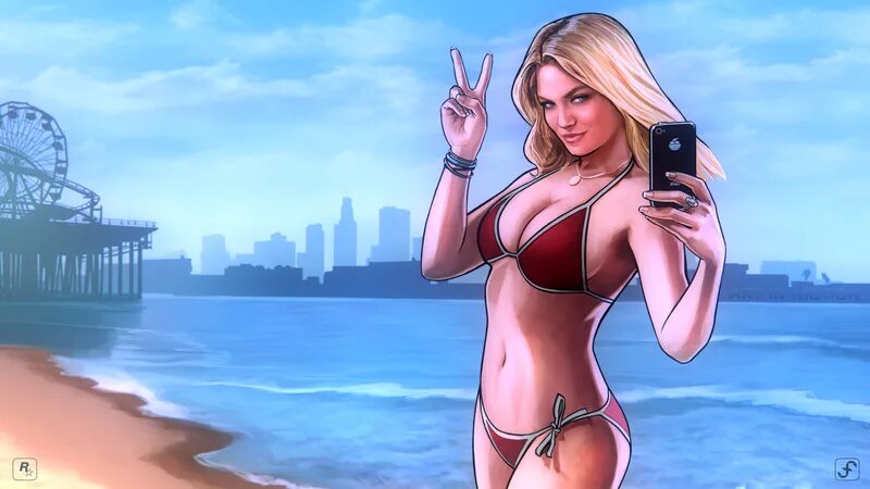 Девушка из GTA 5. Хот герл ГТА 5. Nikki 5