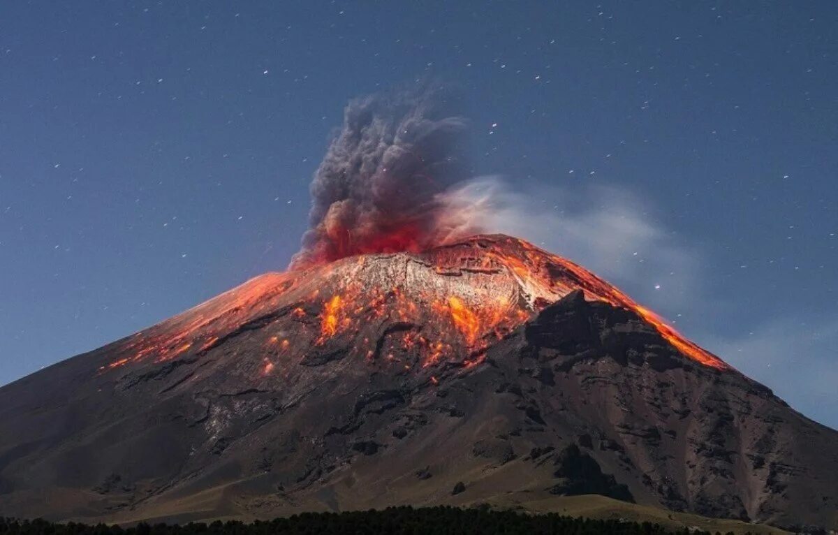 Известные вулканы на земле