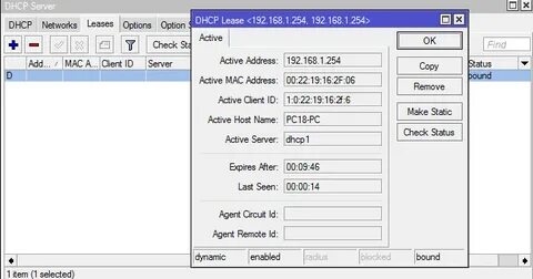 Dhcp mac