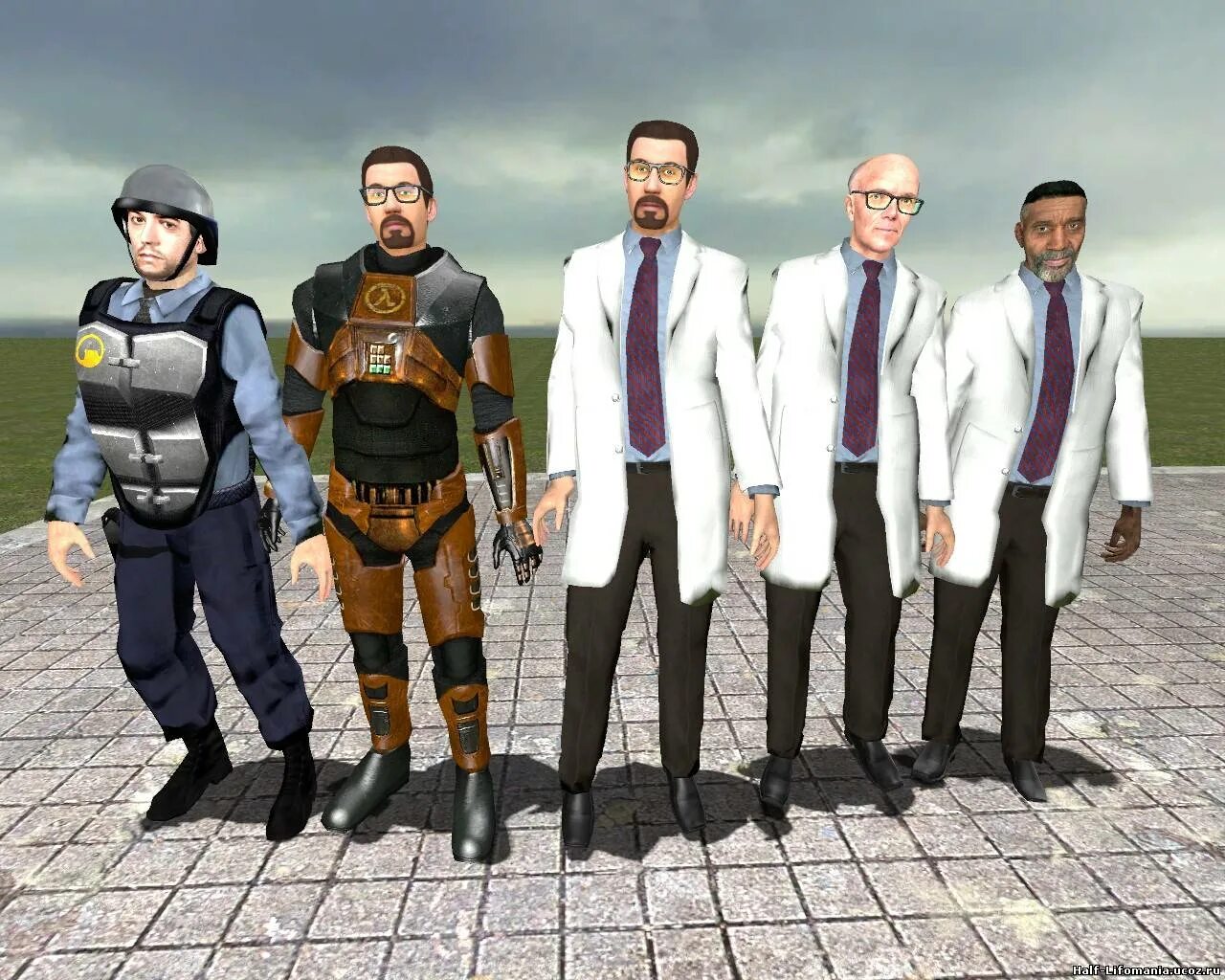 Half life skin. Барни Калхаун Black Mesa. Black Mesa Барни.