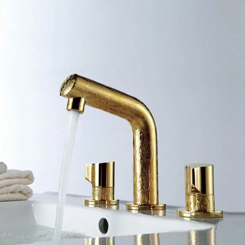 Латунный смеситель для ванны. Смеситель под золото. Смеситель для раковины (умывальника) la torre nobel 22011 gold однорычажный золото. Смеситель под золото. Смеситель для раковины (умывальника) maier luxury 61.