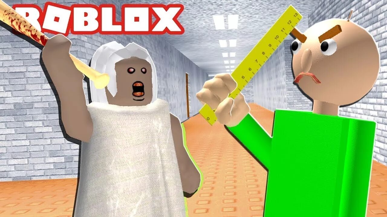 Дантист РОБЛОК. ГРЕННИ БАЛДИ РОБЛОКС. Baldi roblox