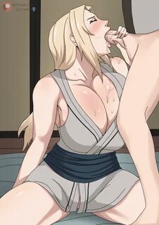 Tsunade's powerful body yields to Naruto