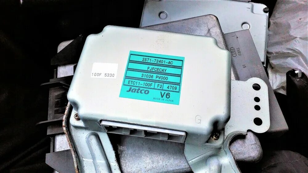 2S7172401AC блок управления кпп автомат mondeo mk3 2 , 5 v6 купить бу в Уфе Z170
