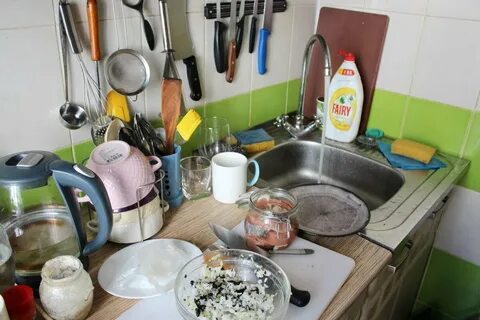 Убирать грязное