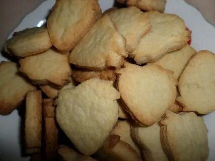 Простое печенье с сахаром на маргарине