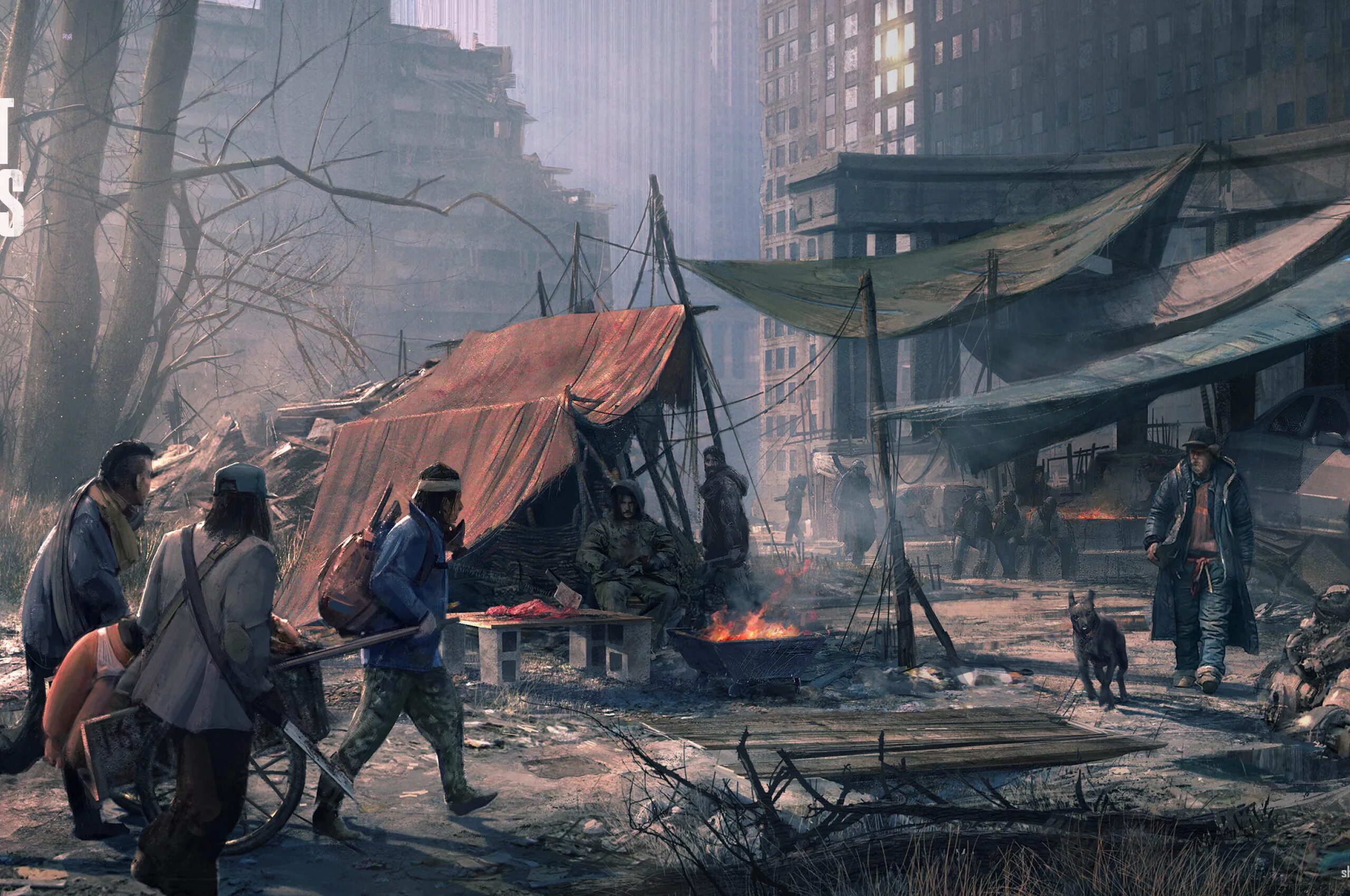 Town of us 3 3 2. The last of us. The last of us 2 город. The last of us игра.