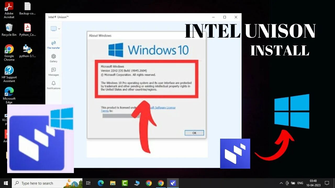 Intel unison windows 10. Intel unison. start messenger.
